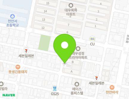 34 Seobu 4-gil, Seobuk-gu, Cheonan-si, Chungcheongnam-do, Republic of Korea Map