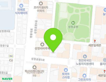 9 Seongjeonggongwon 5-ro, Seobuk-gu, Cheonan-si, Chungcheongnam-do, Republic of Korea Map