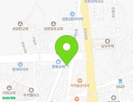 29-16 Seonghwan 16-gil, Seonghwan-eup, Seobuk-gu, Cheonan-si, Chungcheongnam-do, Republic of Korea Map