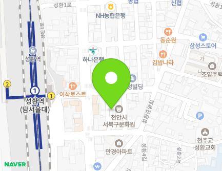 3-6 Seonghwan 3-ro, Seonghwan-eup, Seobuk-gu, Cheonan-si, Chungcheongnam-do, Republic of Korea Map