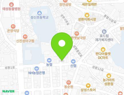 13-2 Seonghwan 12-gil, Seonghwan-eup, Seobuk-gu, Cheonan-si, Chungcheongnam-do, Republic of Korea Map