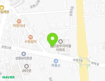 1 Seonghwan 8-gil, Seonghwan-eup, Seobuk-gu, Cheonan-si, Chungcheongnam-do, Republic of Korea 1 Seonghwan 8-gil, Seonghwan-eup, Seobuk-gu, Cheonan-si, Chungcheongnam-do, Republic of Korea Map