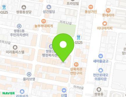 25 Mira 9-gil, Seobuk-gu, Cheonan-si, Chungcheongnam-do, Republic of Korea Map