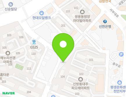 158-31 Chungmu-ro, Seobuk-gu, Cheonan-si, Chungcheongnam-do, Republic of Korea Map