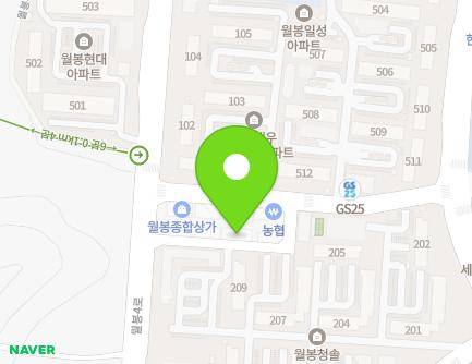 84-9 Wolbong 4-ro, Seobuk-gu, Cheonan-si, Chungcheongnam-do, Republic of Korea Map