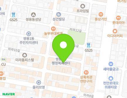 22 Mira 10-gil, Seobuk-gu, Cheonan-si, Chungcheongnam-do, Republic of Korea Map