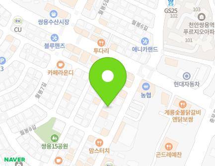 16 Wolbong 10-gil, Seobuk-gu, Cheonan-si, Chungcheongnam-do, Republic of Korea Map