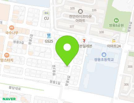 22 Ssangyong 8-gil, Seobuk-gu, Cheonan-si, Chungcheongnam-do, Republic of Korea Map