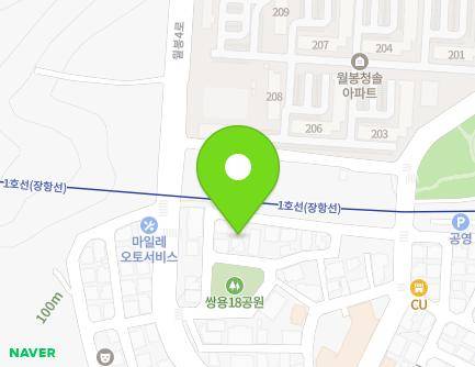 11-4 Wolbong 6-gil, Seobuk-gu, Cheonan-si, Chungcheongnam-do, Republic of Korea Map