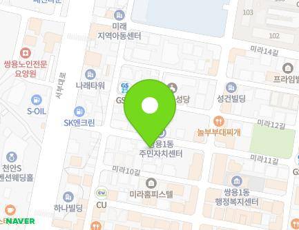 16 Mira 11-gil, Seobuk-gu, Cheonan-si, Chungcheongnam-do, Republic of Korea Map