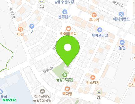 7 Wolbong 9-gil, Seobuk-gu, Cheonan-si, Chungcheongnam-do, Republic of Korea Map