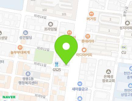 37 Mira 11-gil, Seobuk-gu, Cheonan-si, Chungcheongnam-do, Republic of Korea Map