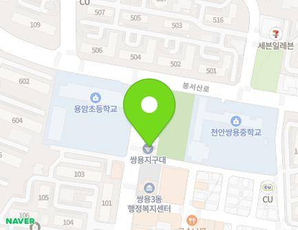 3 Ssangyong 12-gil, Seobuk-gu, Cheonan-si, Chungcheongnam-do, Republic of Korea Map