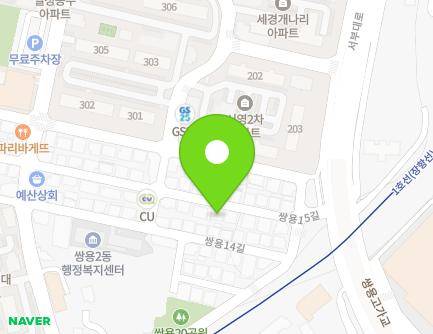 68 Ssangyong 15-gil, Seobuk-gu, Cheonan-si, Chungcheongnam-do, Republic of Korea Map