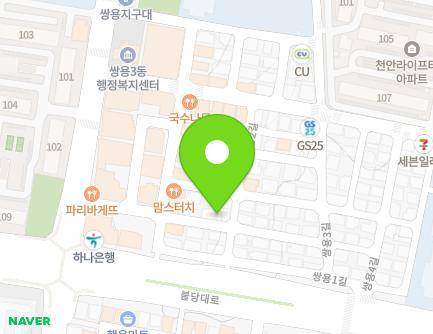 3-1 Ssangyong 2-gil, Seobuk-gu, Cheonan-si, Chungcheongnam-do, Republic of Korea Map