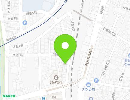 15 Wachon 2-gil, Seobuk-gu, Cheonan-si, Chungcheongnam-do, Republic of Korea Map