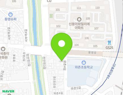 19 Wachon 4-gil, Seobuk-gu, Cheonan-si, Chungcheongnam-do, Republic of Korea Map