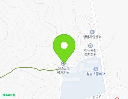 27-1 Myeongdeoksan-gil, Cheongnam-myeon, Cheongyang-gun, Chungcheongnam-do, Republic of Korea Map