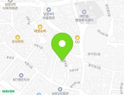 43 Seomun 5-gil, Taean-eup, Taean-gun, Chungcheongnam-do, Republic of Korea Map