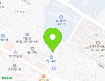 17 Darangmi 4-gil, Taean-eup, Taean-gun, Chungcheongnam-do, Republic of Korea Map
