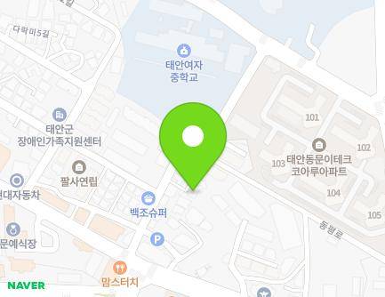 18-6 Darangmi 4-gil, Taean-eup, Taean-gun, Chungcheongnam-do, Republic of Korea Map