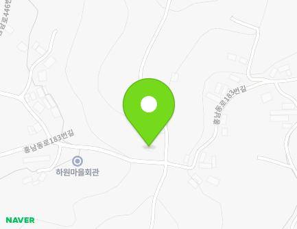 335 Hongnamdong-ro 183beon-gil, Hongdong-myeon, Hongseong-gun, Chungcheongnam-do, Republic of Korea Map