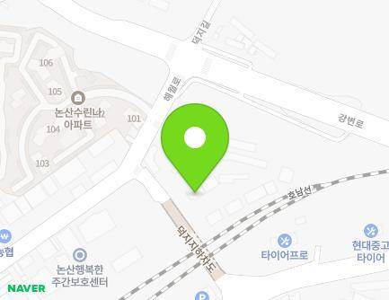 276-3 Haewol-ro, Nonsan-si, Chungcheongnam-do, Republic of Korea Map