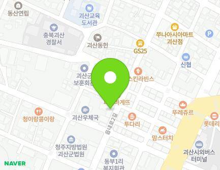 53 Eumnae-ro 2-gil, Goesan-eup, Goesan-gun, Chungcheongbuk-do, Republic of Korea Map