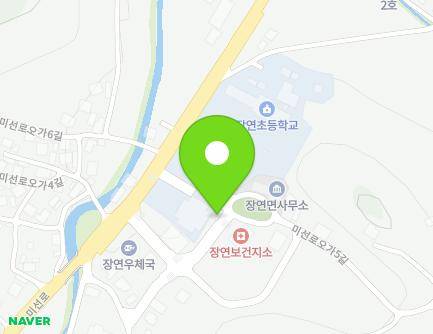 6 Miseon-ro oga 5-gil, Jangyeon-myeon, Goesan-gun, Chungcheongbuk-do, Republic of Korea Map