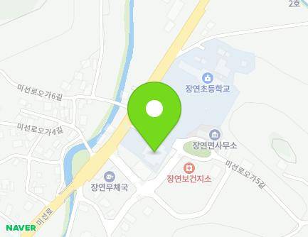 760 Miseon-ro, Jangyeon-myeon, Goesan-gun, Chungcheongbuk-do, Republic of Korea Map