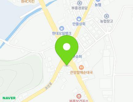 2104 Goesan-ro, Cheongan-myeon, Goesan-gun, Chungcheongbuk-do, Republic of Korea Map