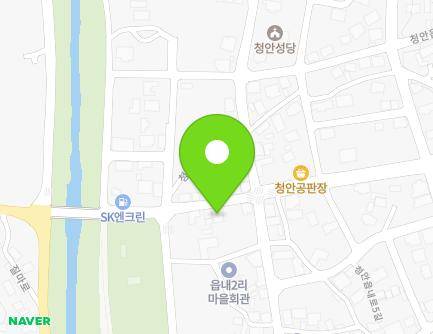 3 Cheonganeumnae-ro 6-gil, Cheongan-myeon, Goesan-gun, Chungcheongbuk-do, Republic of Korea Map