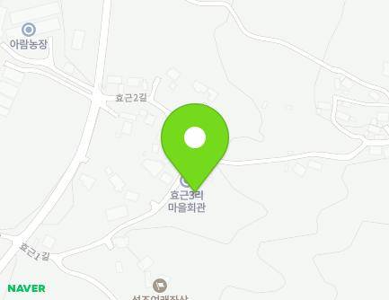 3-16 Hyogeun 1-gil, Cheongan-myeon, Goesan-gun, Chungcheongbuk-do, Republic of Korea Map