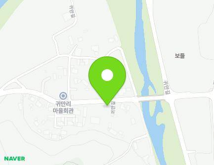 84-2 Gwiman-gil, Cheongcheon-myeon, Goesan-gun, Chungcheongbuk-do, Republic of Korea Map