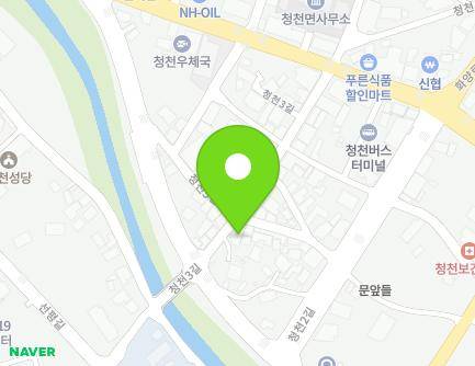 17-1 Cheongcheon 3-gil, Cheongcheon-myeon, Goesan-gun, Chungcheongbuk-do, Republic of Korea Map