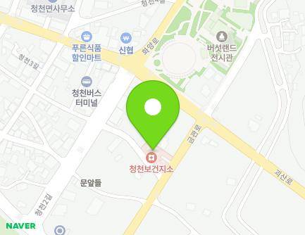 473 Geumgwan-ro, Cheongcheon-myeon, Goesan-gun, Chungcheongbuk-do, Republic of Korea Map