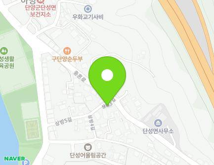 12 Sangbang 5-gil, Danseong-myeon, Danyang-gun, Chungcheongbuk-do, Republic of Korea Map