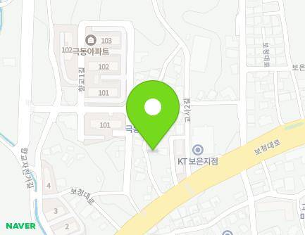 14-9 Hyanggyo 1-gil, Boeun-eup, Boeun-gun, Chungcheongbuk-do, Republic of Korea Map