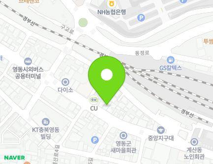 51 Gyesan-ro, Yeongdong-eup, Yeongdong-gun, Chungcheongbuk-do, Republic of Korea Map