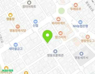 7 Jungang-ro 2-gil, Yeongdong-eup, Yeongdong-gun, Chungcheongbuk-do, Republic of Korea 7 Jungang-ro 2-gil, Yeongdong-eup, Yeongdong-gun, Chungcheongbuk-do, Republic of Korea Map