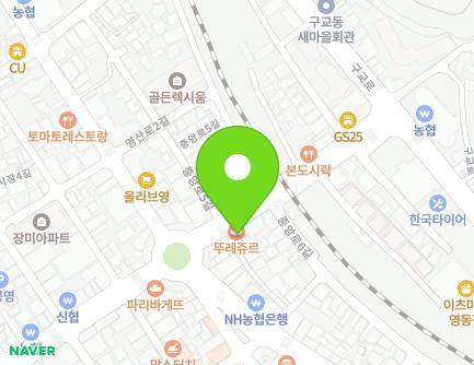 46 Jungang-ro, Yeongdong-eup, Yeongdong-gun, Chungcheongbuk-do, Republic of Korea Map