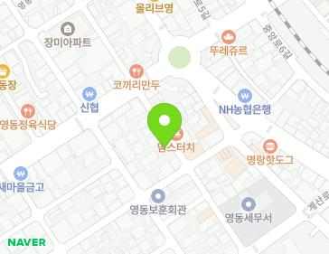 8 Jungang-ro 3-gil, Yeongdong-eup, Yeongdong-gun, Chungcheongbuk-do, Republic of Korea 8 Jungang-ro 3-gil, Yeongdong-eup, Yeongdong-gun, Chungcheongbuk-do, Republic of Korea Map