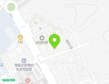 5 Maecheon 1-gil, Yeongdong-eup, Yeongdong-gun, Chungcheongbuk-do, Republic of Korea 5 Maecheon 1-gil, Yeongdong-eup, Yeongdong-gun, Chungcheongbuk-do, Republic of Korea Map