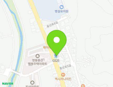 350 Yongsan-ro, Yongsan-myeon, Yeongdong-gun, Chungcheongbuk-do, Republic of Korea Map