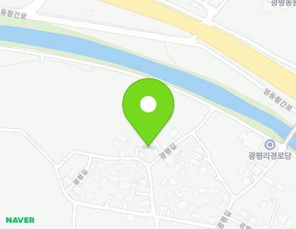63 Gwangpyeong-gil, Hwanggan-myeon, Yeongdong-gun, Chungcheongbuk-do, Republic of Korea Map
