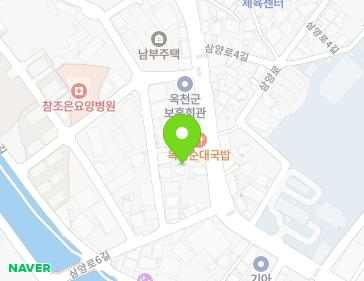 5-15 Samyang-ro 5-gil, Okcheon-eup, Okcheon-gun, Chungcheongbuk-do, Republic of Korea 5-15 Samyang-ro 5-gil, Okcheon-eup, Okcheon-gun, Chungcheongbuk-do, Republic of Korea Map