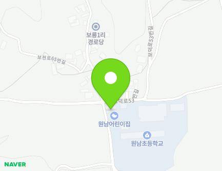 38 Bocheon-ro 65beon-gil, Wonnam-myeon, Eumseong-gun, Chungcheongbuk-do, Republic of Korea Map