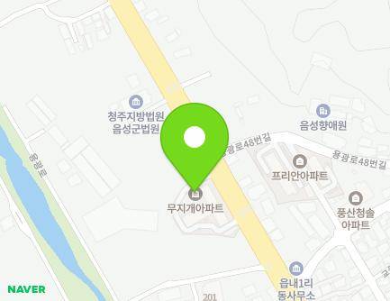 41 Yonggwang-ro, Eumseong-eup, Eumseong-gun, Chungcheongbuk-do, Republic of Korea Map