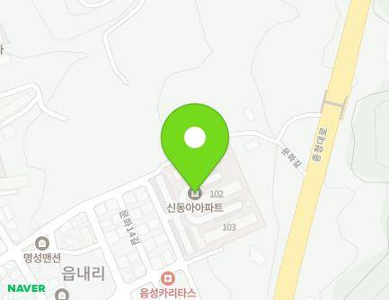 5 Munhwa 16-gil, Eumseong-eup, Eumseong-gun, Chungcheongbuk-do, Republic of Korea Map