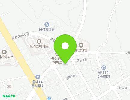 12 Gyodong 1-gil, Eumseong-eup, Eumseong-gun, Chungcheongbuk-do, Republic of Korea Map